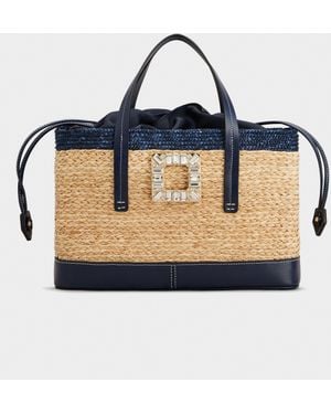 Roger Vivier Sac Cabas Viv' Skate - Bleu