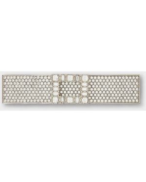 Roger Vivier Très Vivier Hair Clip - White