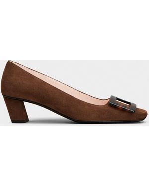 Roger Vivier Belle Vivier Court Shoes - Brown