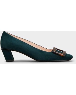 Roger Vivier Belle Vivier Pumps - Blue