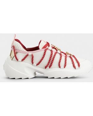 Roger Vivier Viv' Zag Trainers - Pink