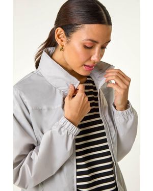 Roman Shower Resistant Jacket - Metallic