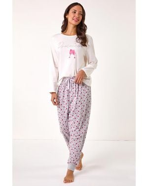 Roman Prosecco Pyjama Set - Pink