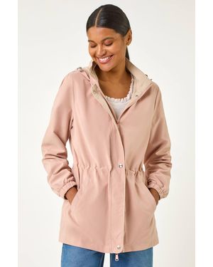 Roman Lightweight Hooded Jacket - Pink