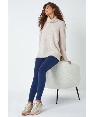 Roman Cotton Blend Denim Stretch Jegging - White