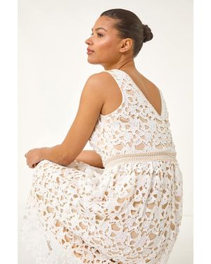 roman lace top overlay pleated midi dress Lace Top Overlay Pleated Midi Dress in Navy