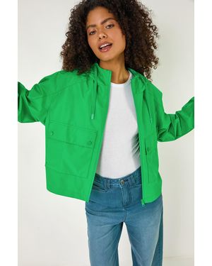 D.u.s.k Hooded Raincoat - Green
