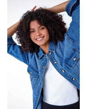 D.u.s.k Relaxed Denim Jacket - Blue