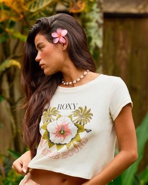 Roxy In Bloom Tee - White
