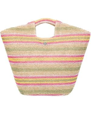 Roxy Coco Pearl Tote Bag - Natural