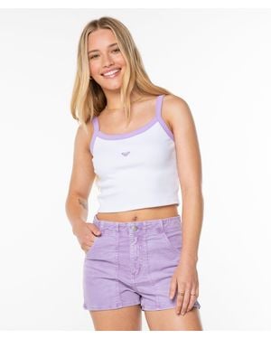 Roxy Sand Bar Tank - White