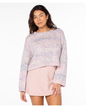 Roxy Swell Season Sweater - Pink