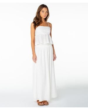 Roxy Sophie Maxi Skirt - White