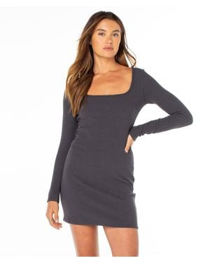 Roxy Feelin Cozy Mini Dress - Blue