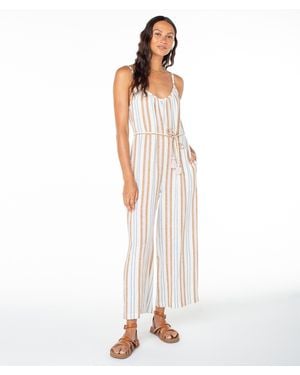 Roxy Gale Jumpsuit - White