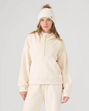 Roxy Vivi Bonded Pullover - Natural