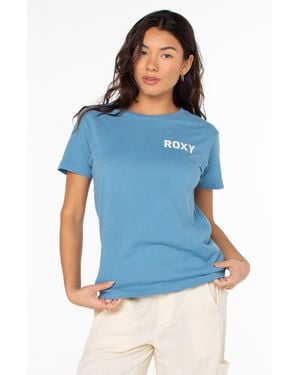 Roxy Team Boyfriend Tee - Blue