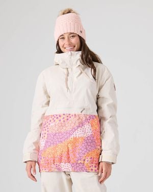 Roxy Downtown Anorak - Pink