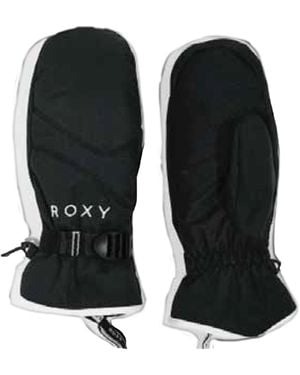 Roxy Jetty Solid Mitts - Black