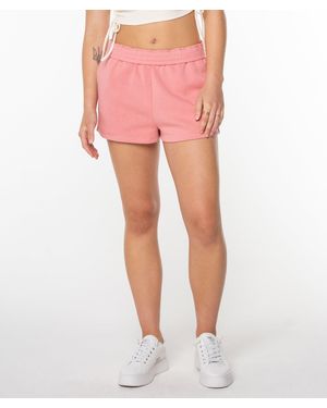 Roxy Summer Fling Fleece Short - Pink