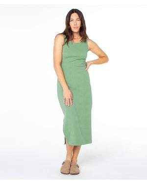 Roxy City Lights Midi Dress - Green