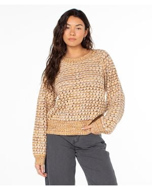 Roxy Seascape Crewneck - Natural