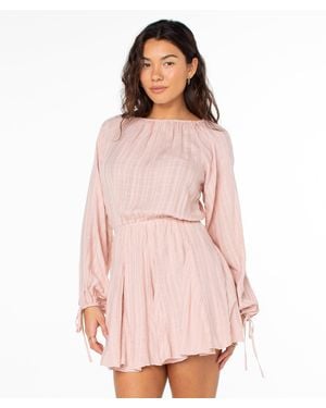 Roxy Sun Seeker Mini Dress - Pink
