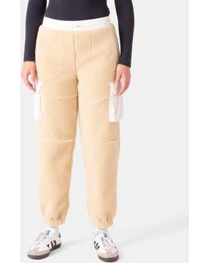 Roxy Rita Sherpa Jogger - Natural