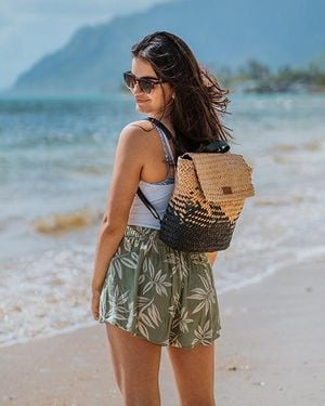 Roxy Mysterious Boardwalk Backpack - Blue