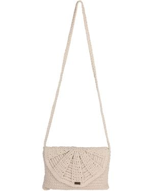 Roxy Chips And Guac Medium Crossbody Bag - Natural