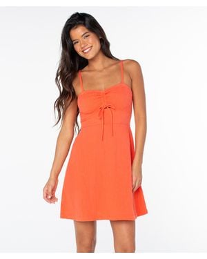 Roxy Spring Fling Mini Dress - Orange