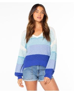 Roxy Vibe Level Top - Blue
