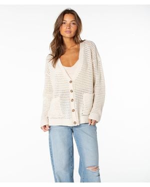 Roxy Tamarindo Cardigan - White