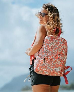 Roxy Sugar Baby Canvas Backpack - Multicolor