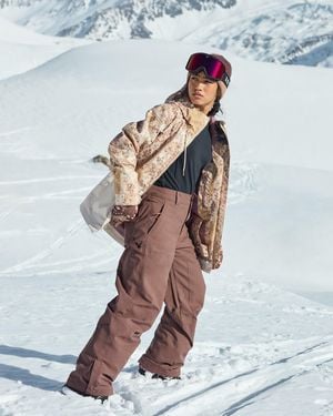 Roxy Calico Pants - Brown