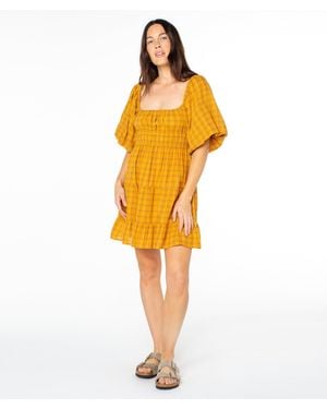Roxy Sunset Oasis Dress - Yellow