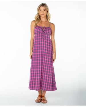 Roxy Late Night Midi Dress - Purple