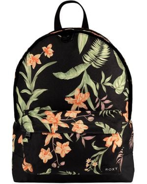 Roxy Sugar Baby Printed Backpack - Black