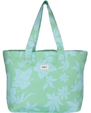 Roxy Anti Bad Vibes Tote Bag - Green