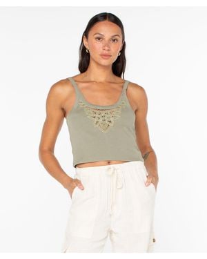 Roxy Wanderlust Tank - Green