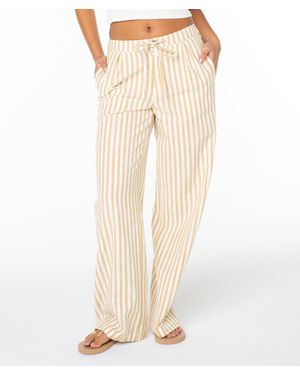 Roxy Mavericks Trouser - Natural