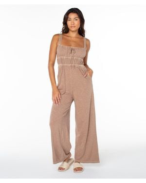 Roxy Clover Jumpsuit - Natural