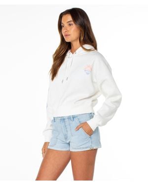 Roxy Breakwater Hoodie - White