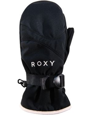 Roxy Girls Jetty Girl Solid Mitts - Black