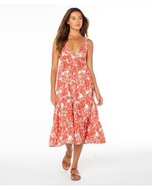 Roxy Tula Dress - Red