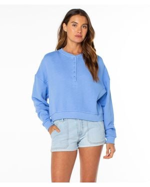 Roxy Overcast Sweatshirt - Blue