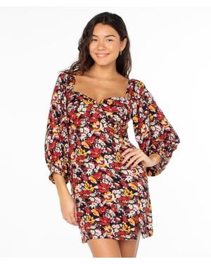 Roxy Moonlight Shores Dress - Red