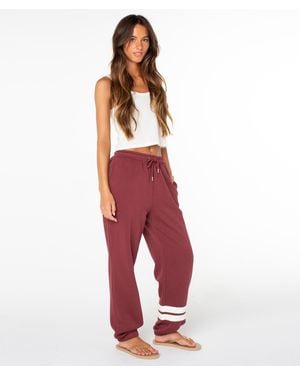 Roxy Sunset Pant - Red