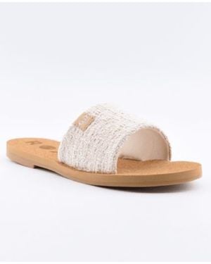 Roxy Amalfi Coast Slide Sandal - White