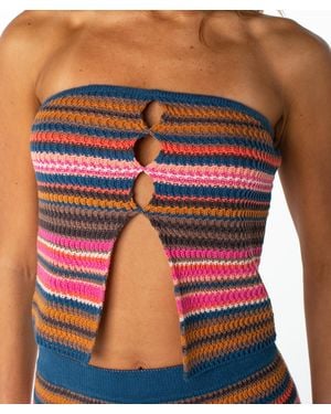Roxy Island View Tube Top - Red